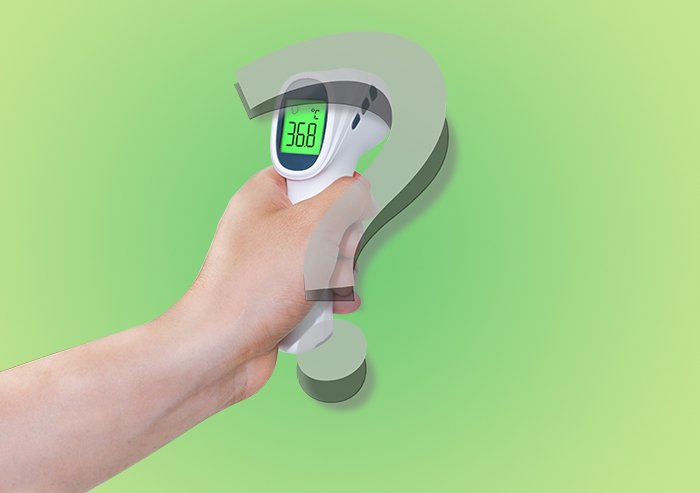 What's the reasons cuased measurement inaccurate for the infrared thermometer ?